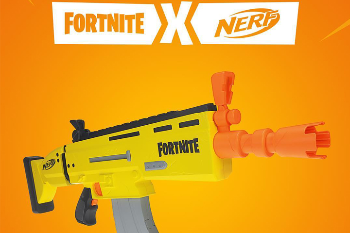 Fortnite : Des jouets Nerf en partenariat avec Epic Games